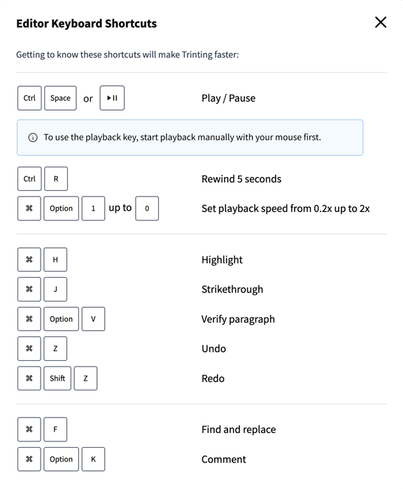 Shortcut modal (1)